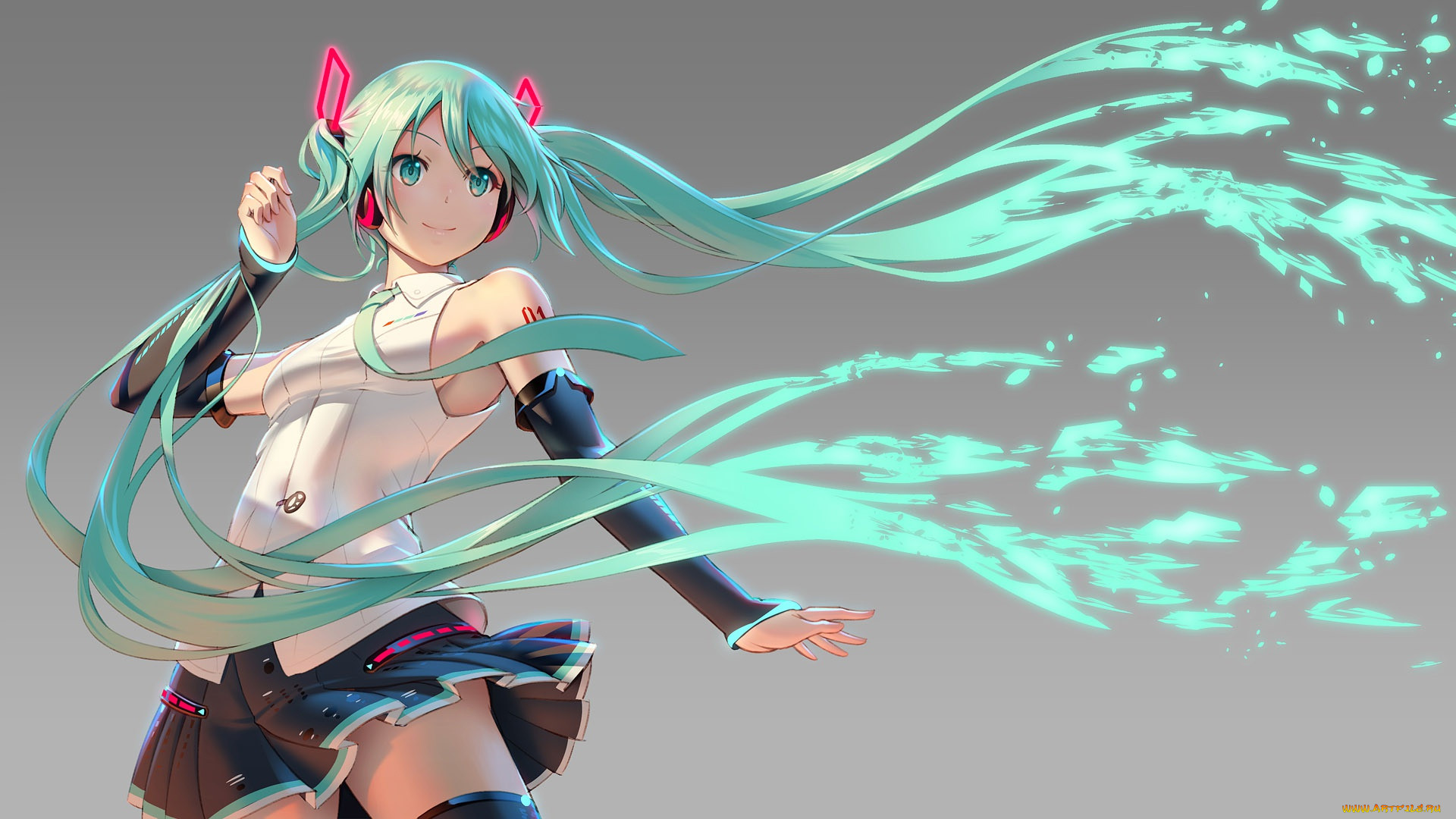 , vocaloid, -, art, hatsune, miku, , , , , , , , pinakes